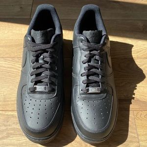 Men Nike Air Force 1. AF1. Black. Size 12. New w/o box